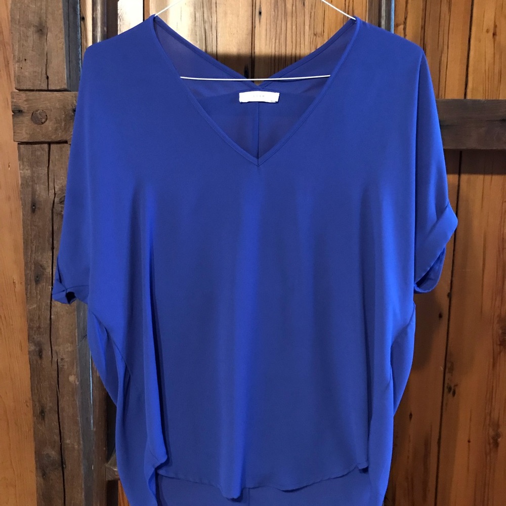 Francesca’s Violet Blue Blouse